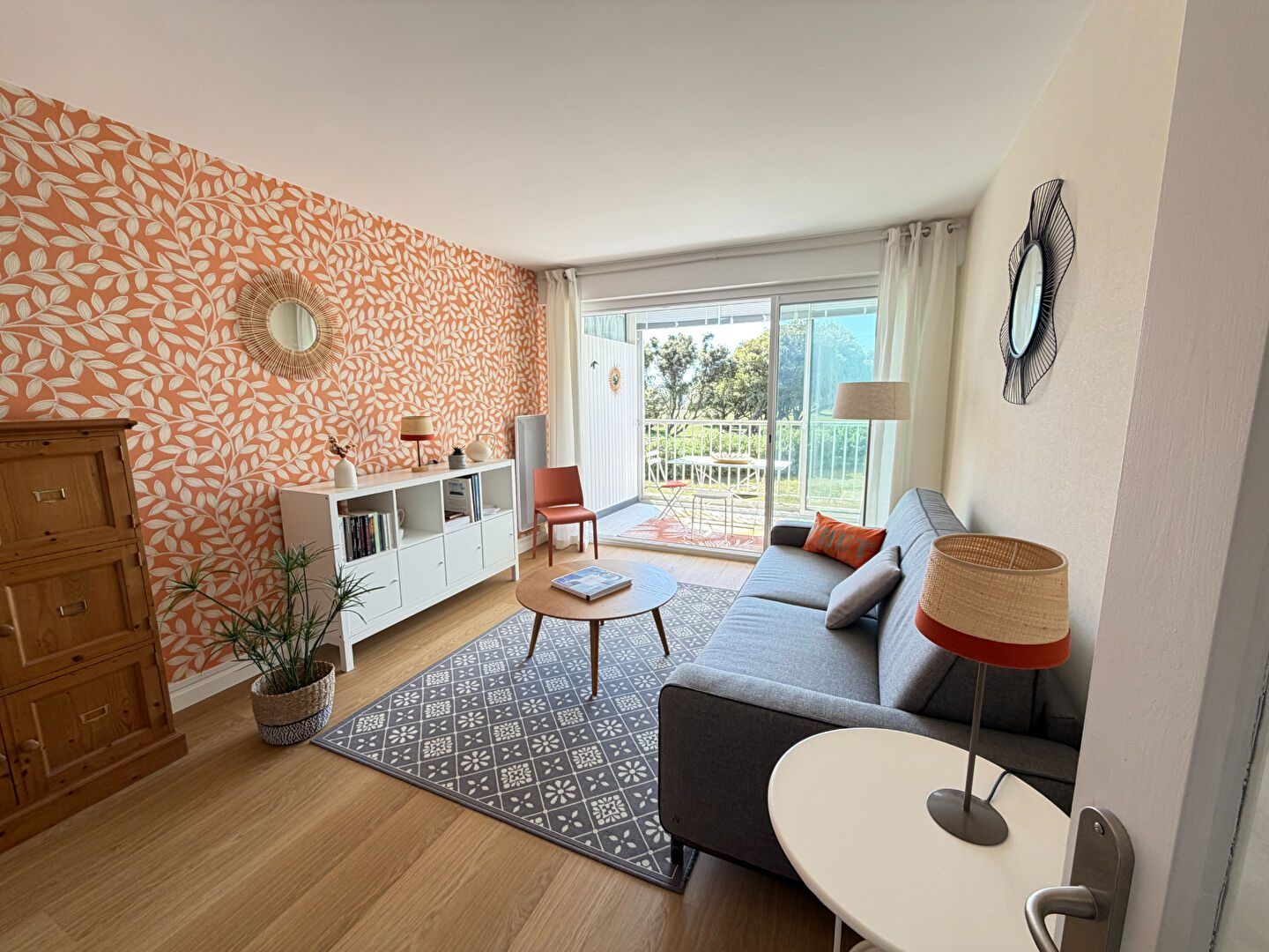 Appartement vue latérale Mer
