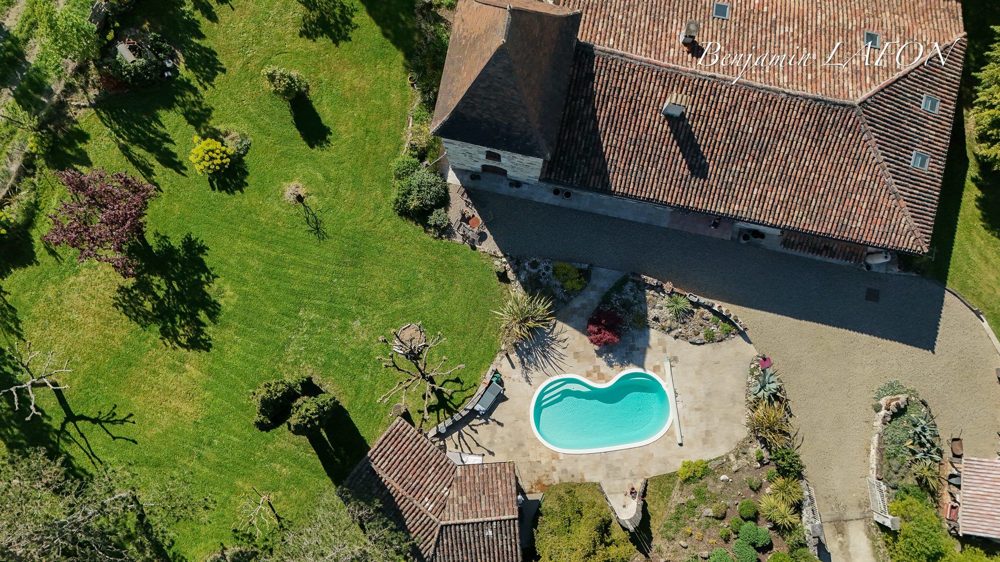 Propriété en pierre avec piscine - 300 m² - entre Agen, Nérac et Condom
