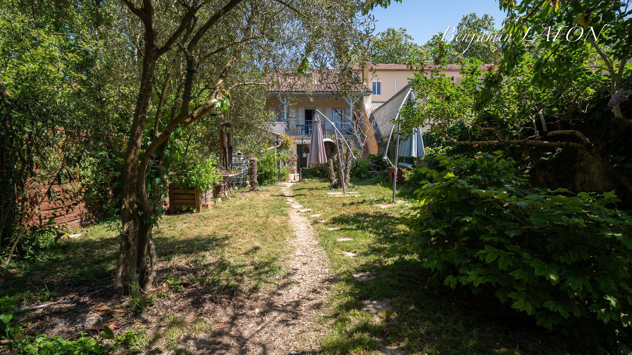 Maison de ville 4 chambres + jardin privatif et garage - Centre de Nérac