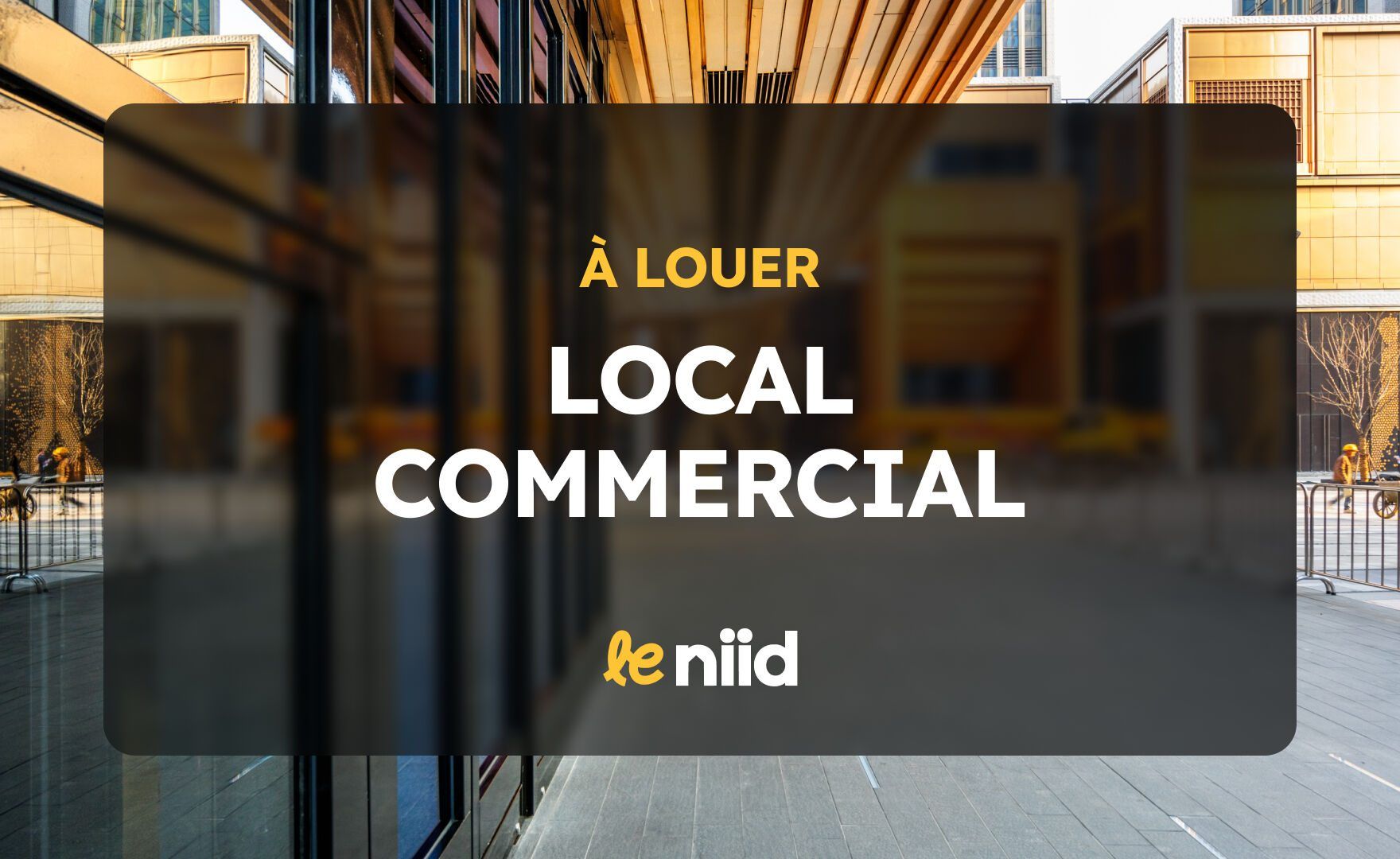 LOCAL EN EMPLACEMENT N° 1 LA BAULE 49,20 m2