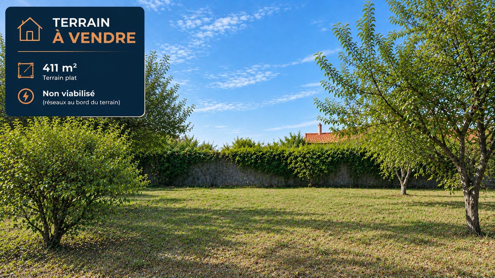 Terrain à bâtir de 411m² à Rezé