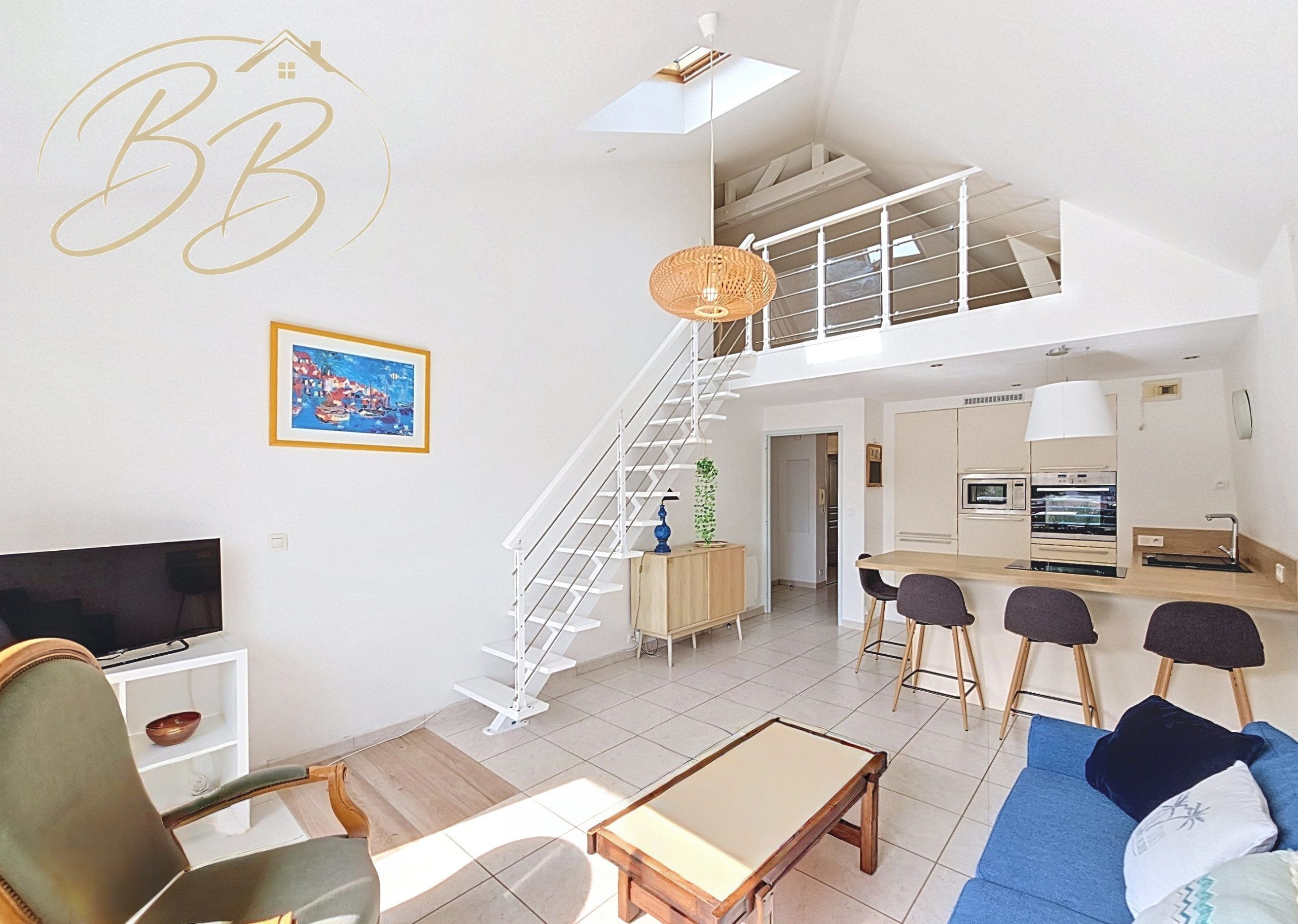 Bel appartement lumineux,T3 La Baule-Escoublac