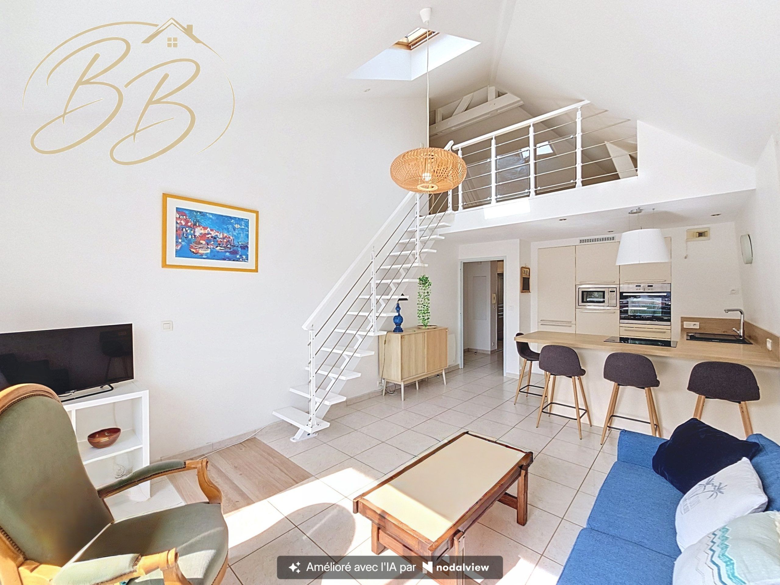Bel appartement lumineux,T3 La Baule-Escoublac