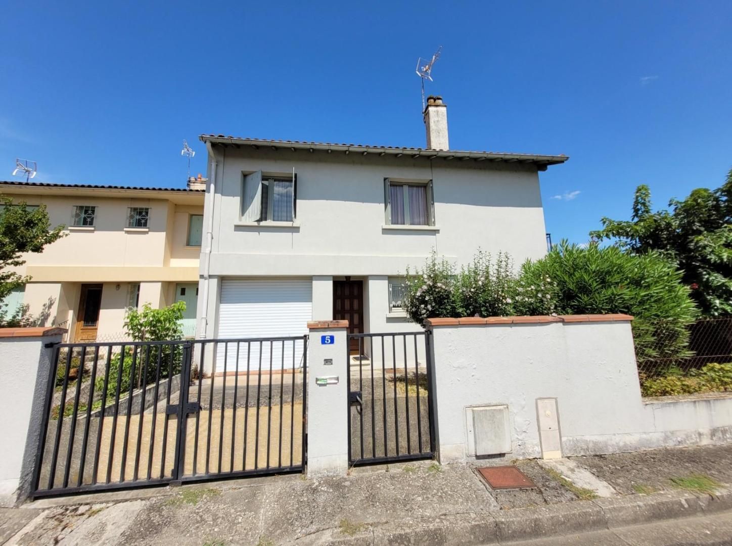 Maison 4 chambres, jardin, garage, secteur calme Castelsarrasin
