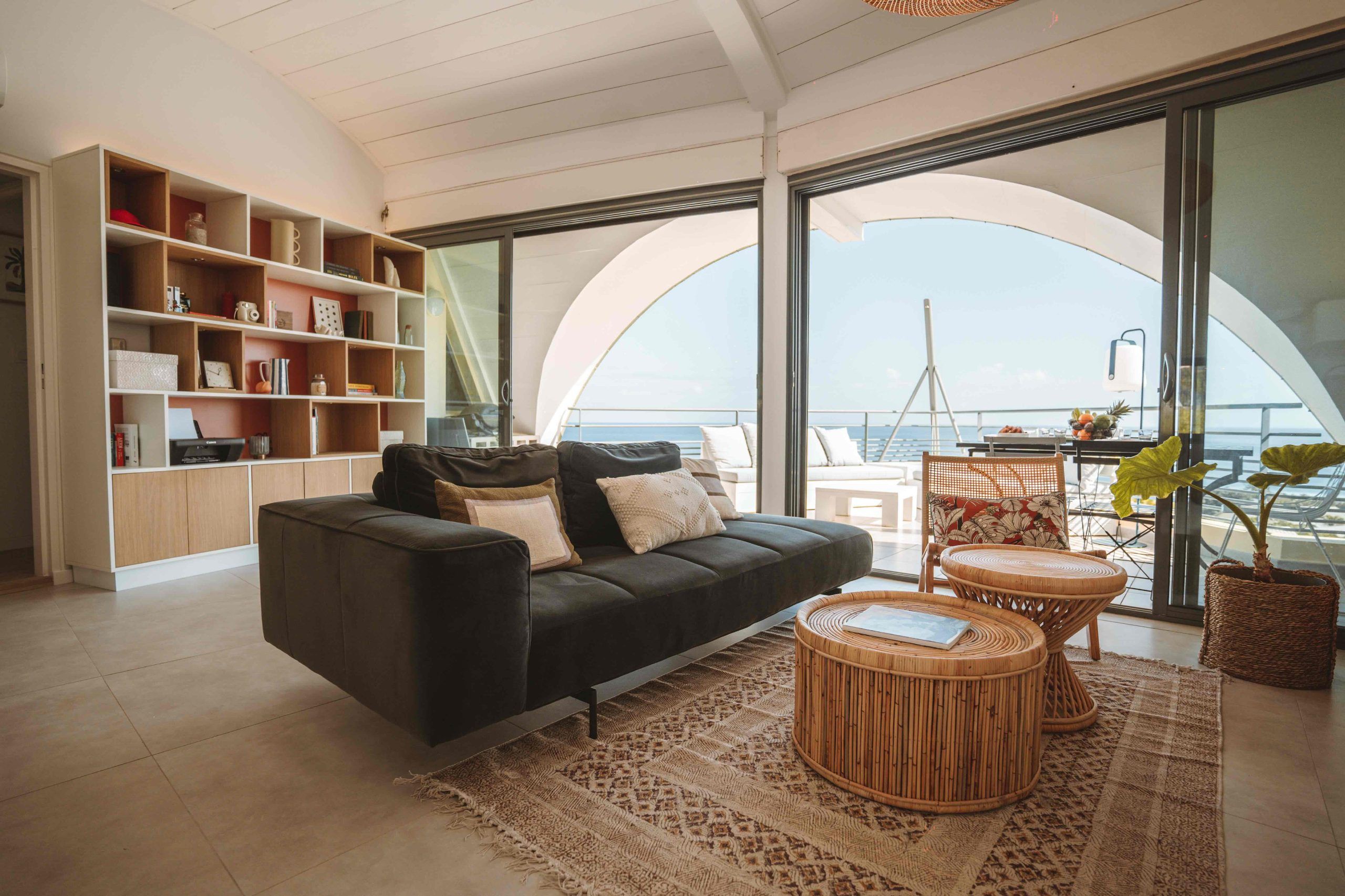 Appartement 3 pièces 2 chambres - Dernier étage et vue imprenable sur la mer