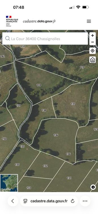 Terrain agricole Chassignolles