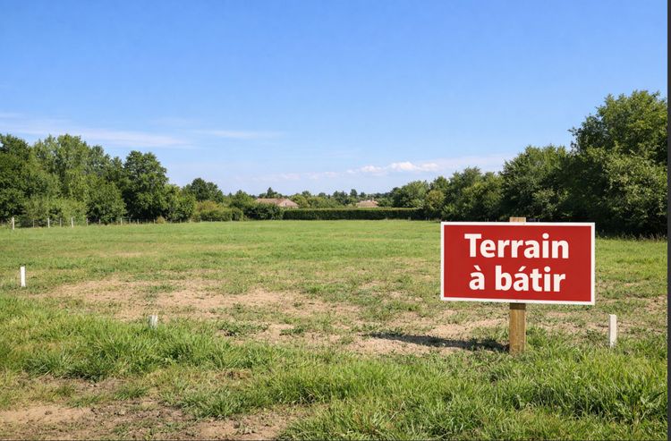 Terrain constructible parcelle viabilisé de 772 m2 , secteur larêche à bâtir Balaruc-les-Bains