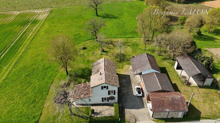 Ferme rénovée 140 m² + dépendances + 1 ha - Nérac